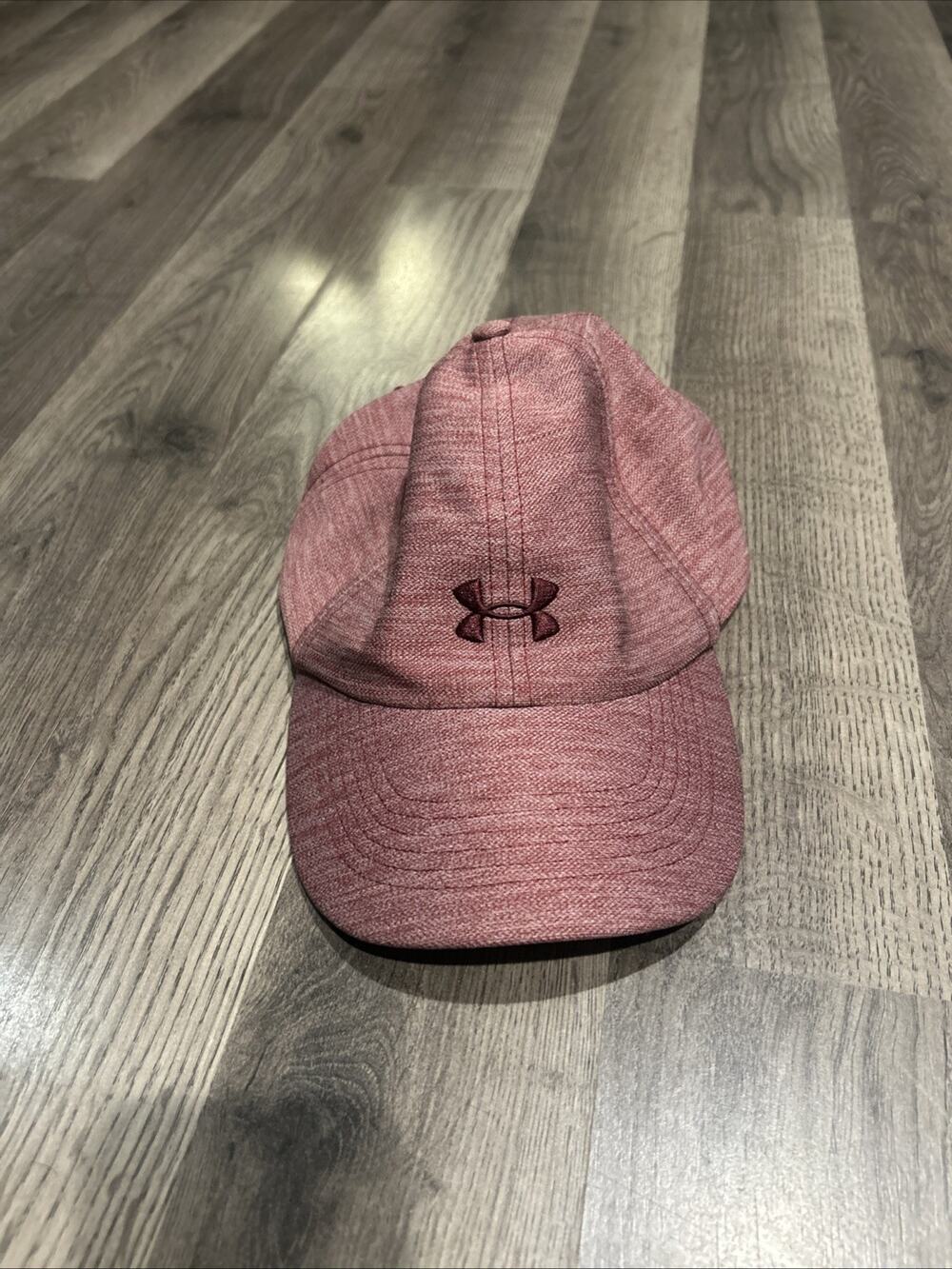 Burgundy Under Armour Hat UA Free Fit
